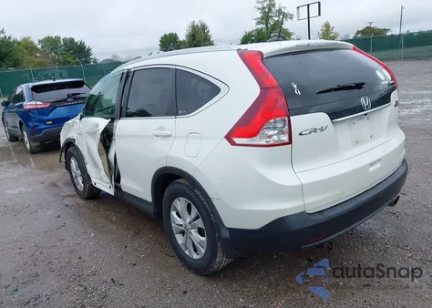 2012 Honda Cr-V Ex-L z USA, uszkodzony, nr VIN 5J6RM3H75CL018263